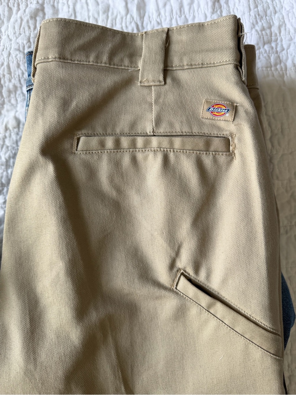 Dickies Tan Straight-Leg Work Chinos